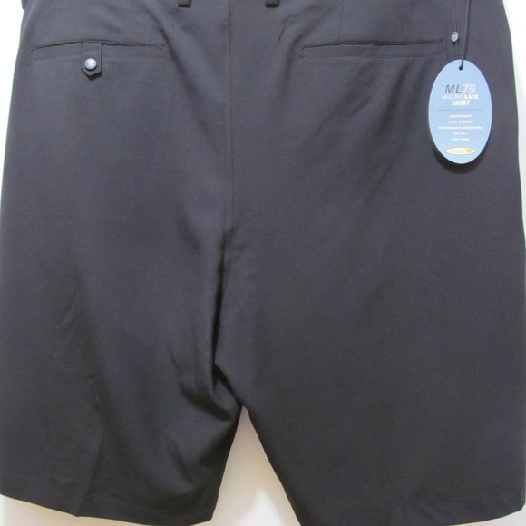 NWT Greg Norman Mens Shorts Black Size 38 ML75 Microlux Stretch Play Dry - Picture 7 of 16